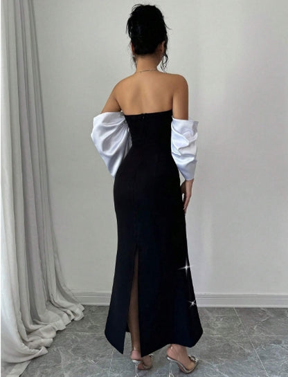 Elegant Women Black Dress Size XL