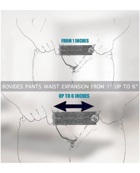 2pcs Waist Extension Clip for Pants