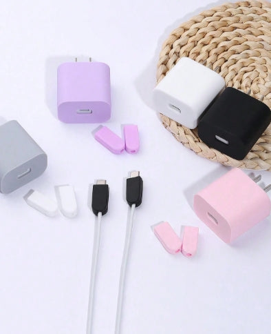 3pcs set Apple 13/12 Pro Max Data Cable Cover Protective