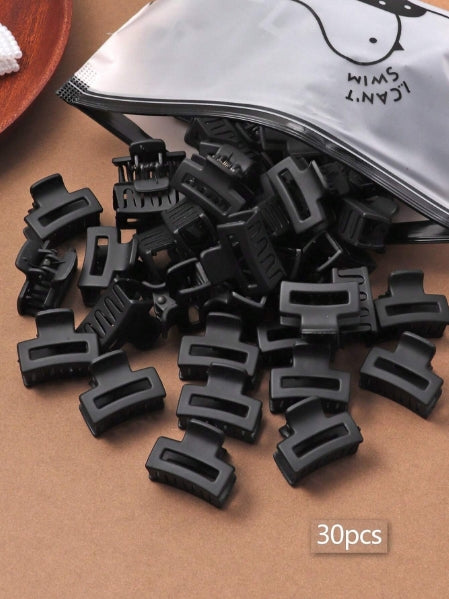 30pcs Hair Small Claws + Zipper Bag