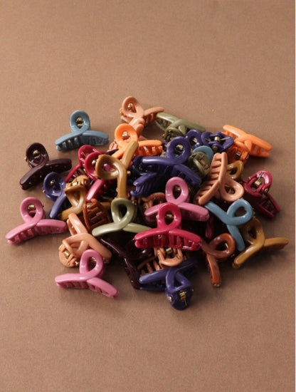 30pcs Hair Small Claws + Zipper Bag