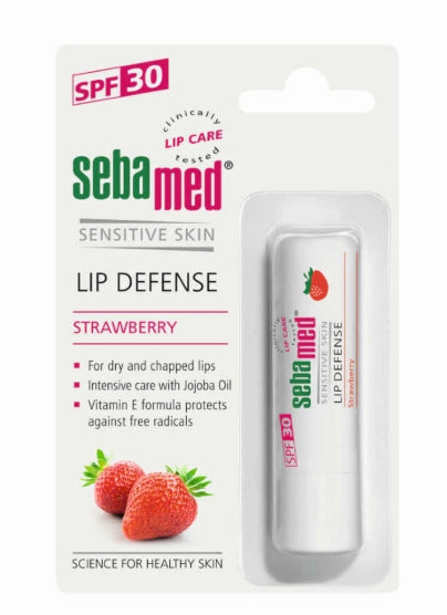 SEBAMED Lip Defense Stick Strawberry Sensitive Skin 4.8G
