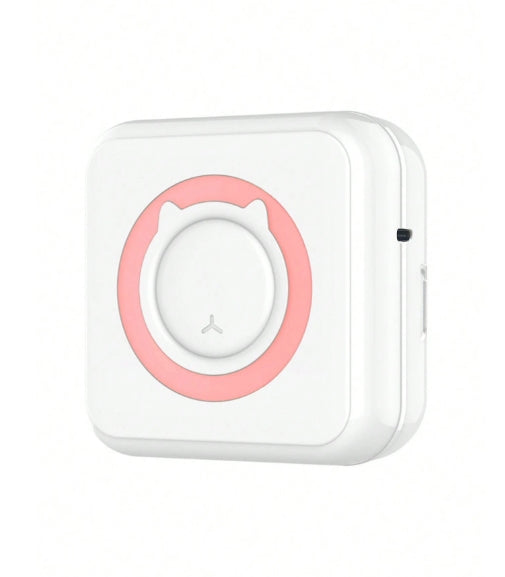 Portable Wireless Mini Printer Inkless with 10 pcs Roll of Adhesive Printing paper