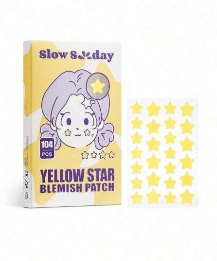 SLOWSUNDAY™ Yellow Star Blemish Patch - 104pcs