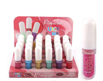 Rimocoo Juicy Bomb Glitter Lip Oil