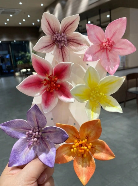 Floral Petal Hair Clip
