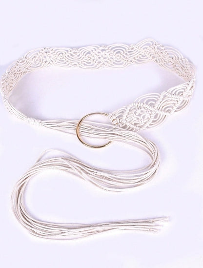 Macramé Boho Belt