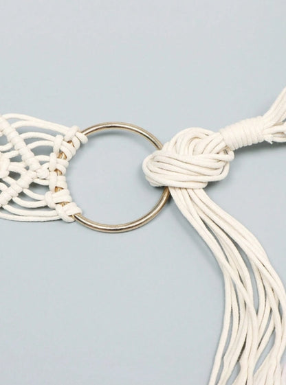 Macramé Boho Belt