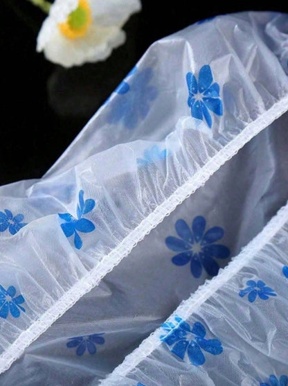 1pc Reusable Waterproof Shower Cap