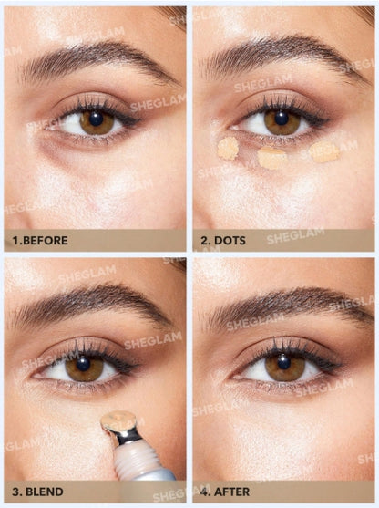 SHEGLAM Bright Eyes Cooling Concealer-Warm Vanilla