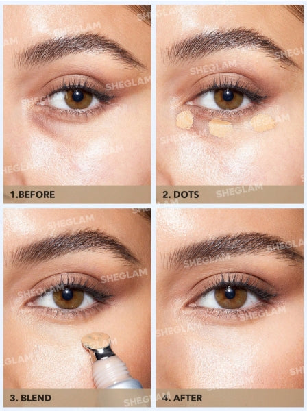 SHEGLAM Bright Eyes Cooling Concealer-Warm Vanilla