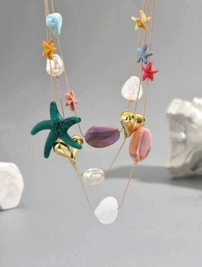 1pc Summer Multi-layer Necklace