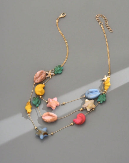 1pc Summer Multi-layer Necklace