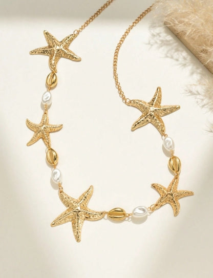 1pc Summer Starfish Waist Chain
