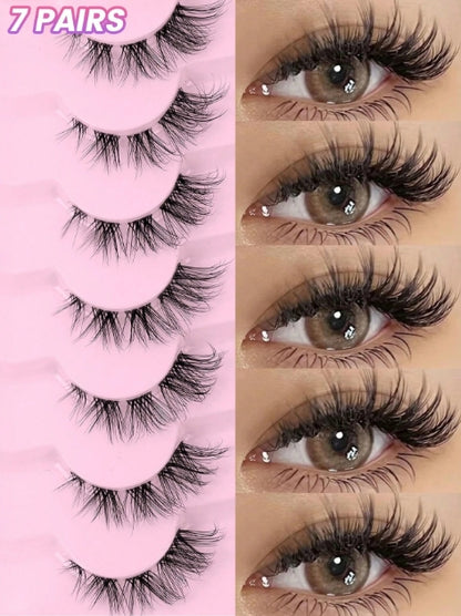MAANGE 7 Pairs False Eyelashes