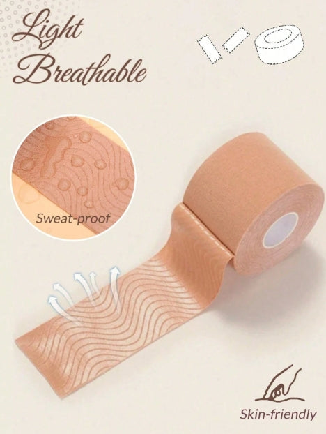 Women Invisible Self-Adhesive Breast Lift Tape Bra - 5cm*500 cm