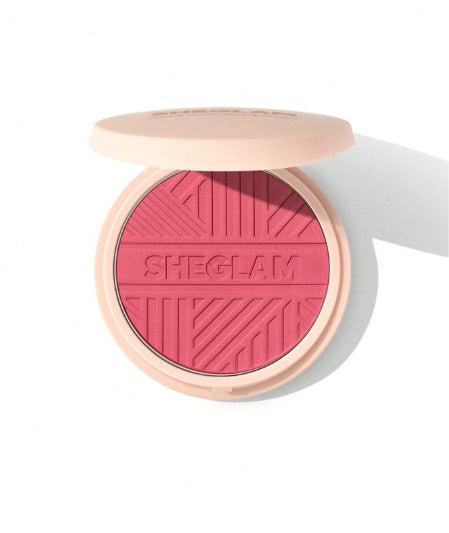 SHEGLAM Divine Flush Matte Blush-Let's Escape Blush Powder 8g