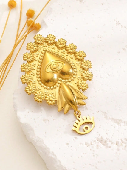 Minimal Pin Brooch