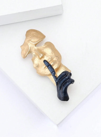 Minimal Pin Brooch
