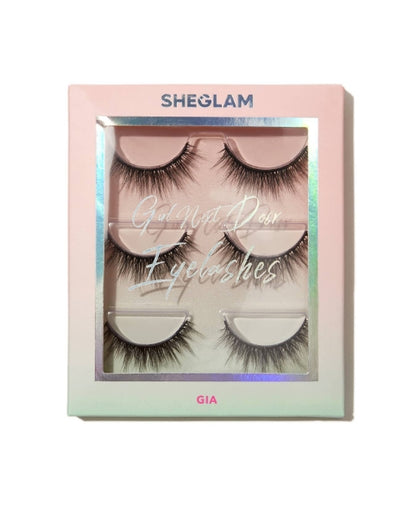 SHEGLAM Girl Next Door Natural False Eyelashes - Gia
