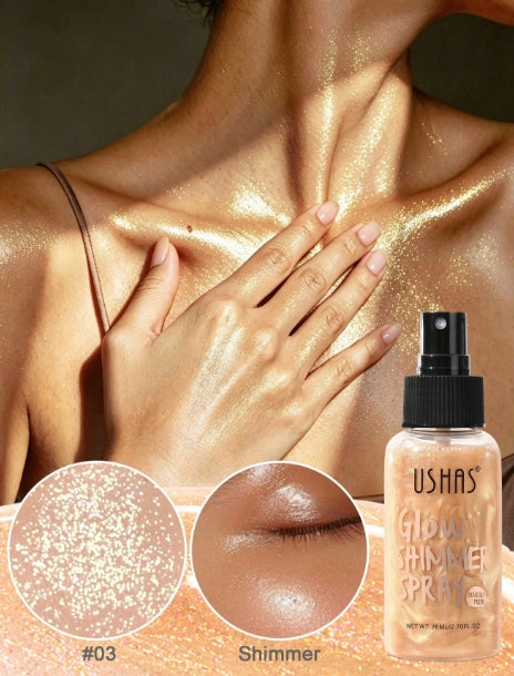 Ushas Glow Shimmer Spray