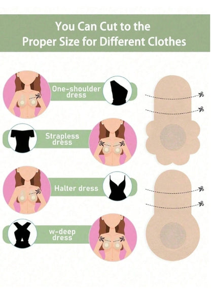 10pcs Rounded Nipple Cover