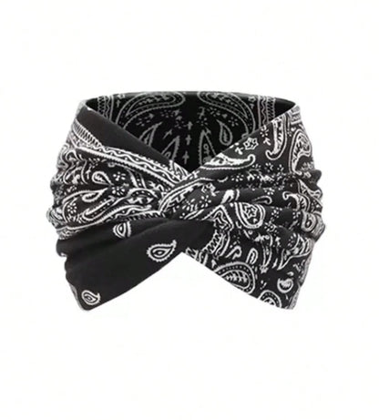 Paisley Bandana Twist Headband