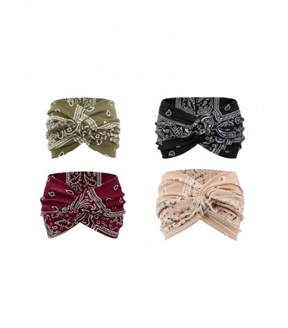 Paisley Bandana Twist Headband