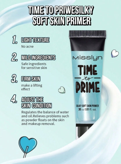 MISSLYN Time to Prime Silky Hydrating Primer 30ml