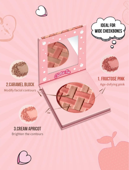 MISSLYN Cutie Pie Trio Bronzing Blush - 2F Half Baked 8g
