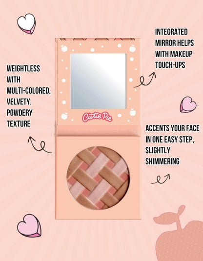 MISSLYN Cutie Pie Trio Bronzing Blush - Ready To Crumble 4F 8g