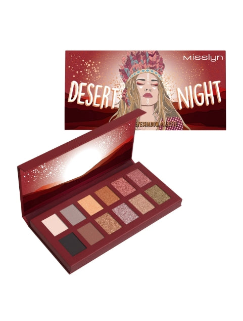 MISSLYN Desert Night Metallic Eyeshadow Palette