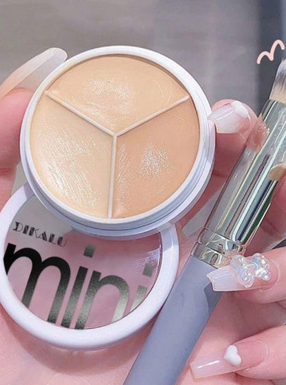 DIKALU Tricolor Cream Concealer (Waterproof)