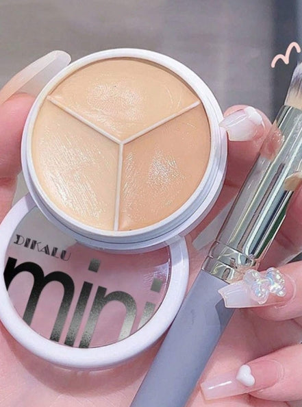 DIKALU Tricolor Cream Concealer (Waterproof)