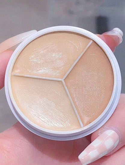 DIKALU Tricolor Cream Concealer (Waterproof)