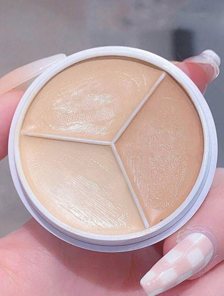 DIKALU Tricolor Cream Concealer (Waterproof)