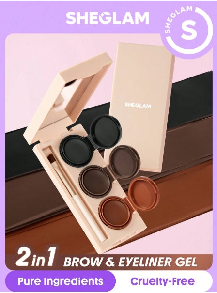 SHEGLAM 2in1 Brow & Eyeliner Gel
