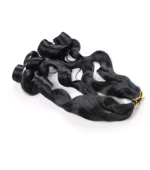 French Curly Braiding Hair
