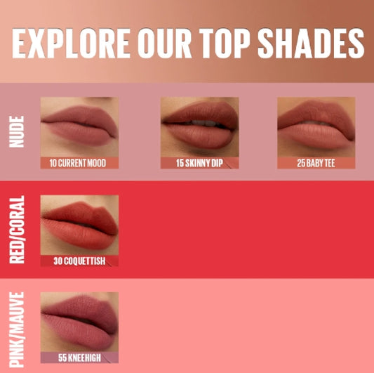 Maybelline Super Stay Teddy Tint Matte Lip Tint