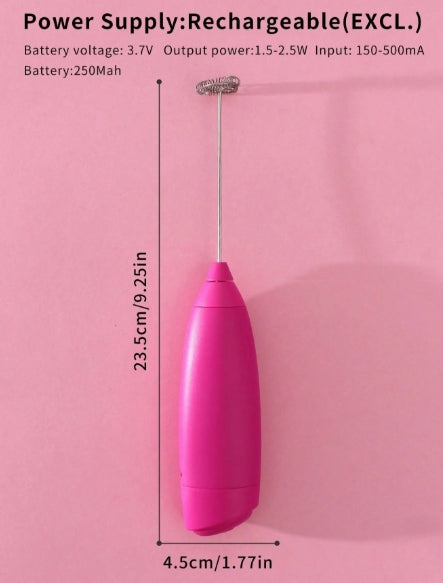1pc Rechargeable Hand Mixer