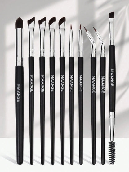 MAANGE 10pcs Small Makeup Brushes