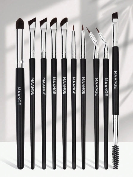 MAANGE 10pcs Small Makeup Brushes