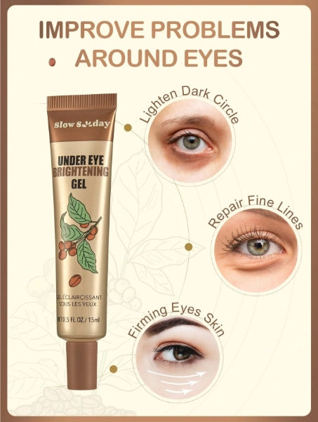 SLOWSUNDAY™ Under Eye Brightening Coffee Gel 15ml