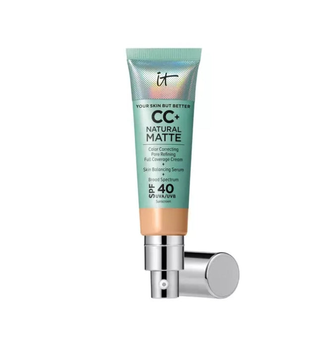 IT Cosmetics CC+ Cream Natural Matte Foundation with SPF 40 - 32ml