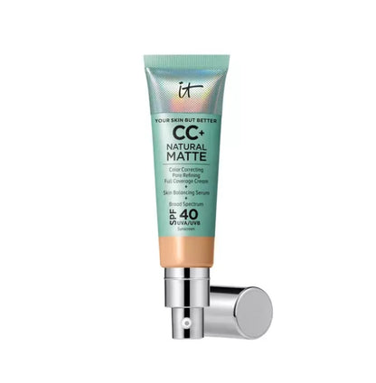 IT Cosmetics CC+ Cream Natural Matte Foundation with SPF 40 - 32ml