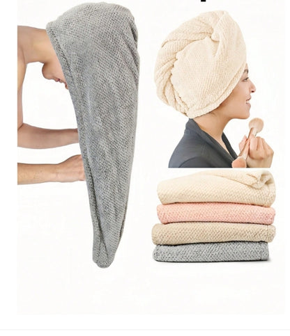 1pc Microfiber Hair Towel