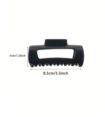 1pc Silicone Hair Claw - 12 cm