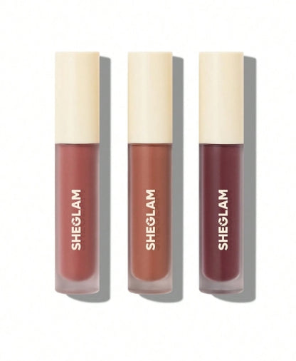 SHEGLAM Matte Allure Mini Liquid Lipstick 3Pcs/Set