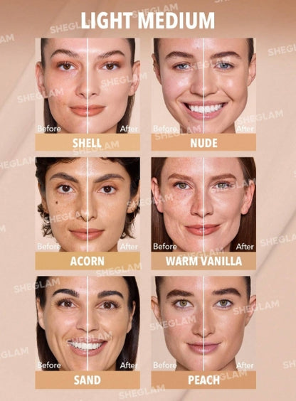 SHEGLAM Foundation Stick's Shade Match Card