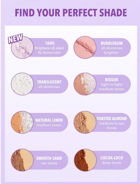 SHEGLAM Insta-Ready Face Under Eye Setting Powder Duo-Taro
